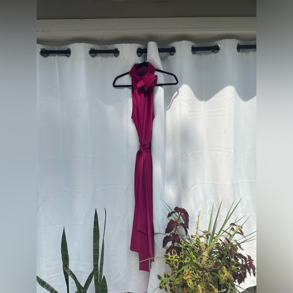 Magenta Rose Dress